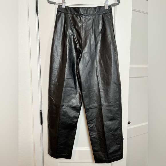 Vintage West Bay Leather Pants (Vintage size 12 / modern size 4) - Picture 2 of 3